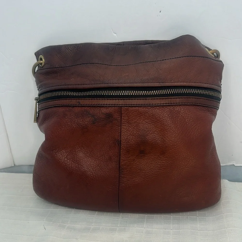Fossil brown leather